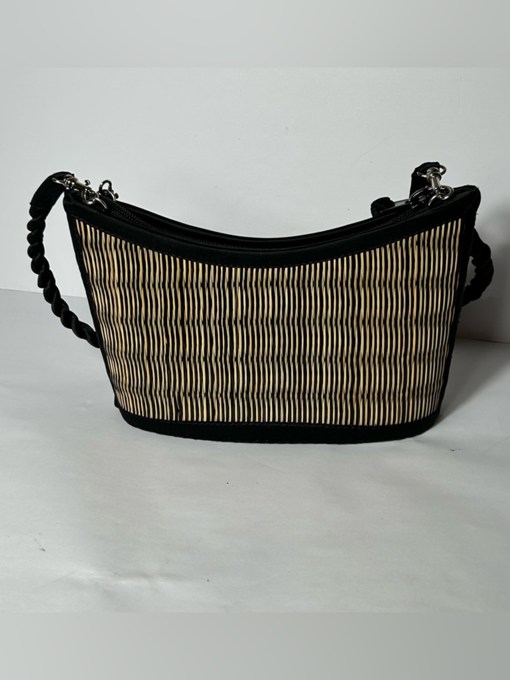Basket‎ of Cambodia Saraye Purse Woven Grass Boho Handbag Spring Tatami Straps